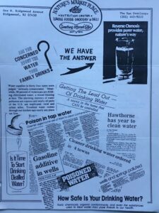 advertisement for healthy water