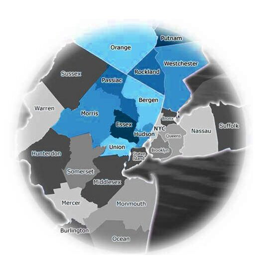 NMP Water Systems service area map